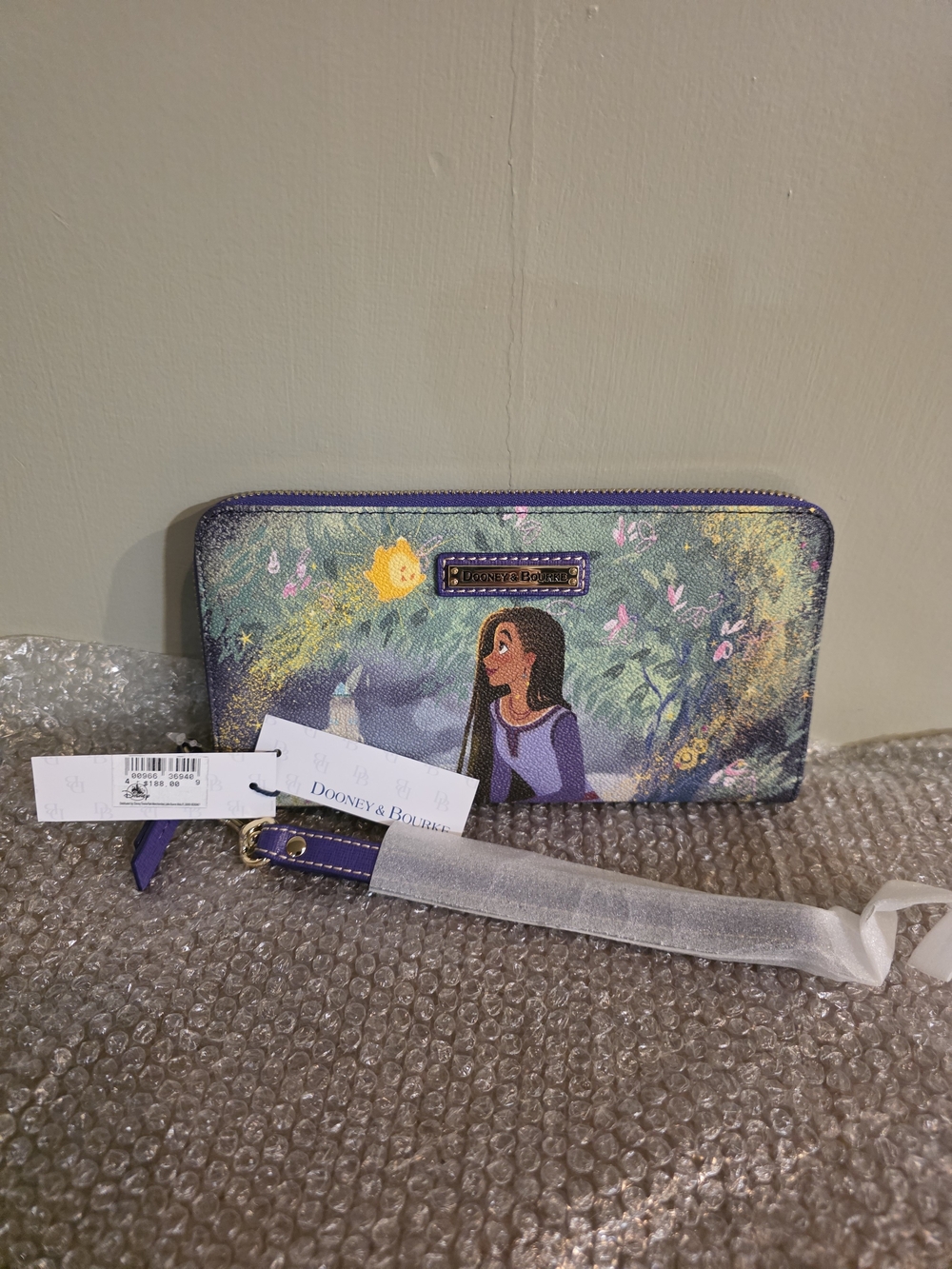 Disney x Dooney & Bourke Wish Asha Wristlet Wallet
